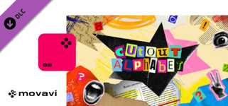 Movavi Video Suite 2024 - Cutout Alphabet Pack background image