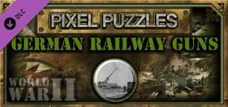 Pixel Puzzles WW2 Jigsaw - Pack: German Railway Guns background image