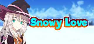 Snowy Love background image