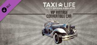 Taxi Life: A City Driving Simulator - VIP Vintage Convertible Car background image