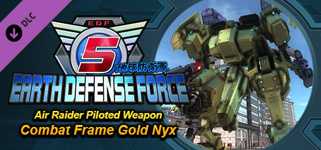 EARTH DEFENSE FORCE 5 - Air Raider Piloted Weapon: Combat Frame Gold Nyx cover image