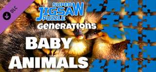 Super Jigsaw Puzzle: Generations - Baby Animals cover image