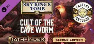 Fantasy Grounds - Pathfinder 2 RPG - Sky King's Tomb AP 2: Cult of the Cave Worm cover image