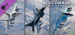 ACE COMBAT™7: SKIES UNKNOWN 25th Anniversary DLC - Cutting-Edge Aircraft Series Set cover image
