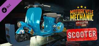Motorcycle Mechanic Simulator 2021 - Scooter DLC cover image