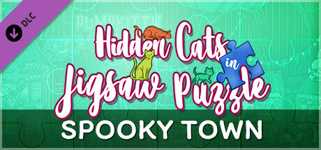 Hidden Cats in Jigsaw Puzzle - Spooky Town cover image