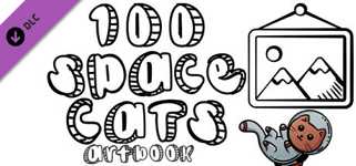 100 Space Cats - Artbook cover image
