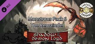 Fantasy Grounds - Shadow of the Demon Lord Monstrous Pack 6 - The Remainder cover image