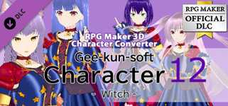 RPG Maker 3D Character Converter - Gee-kun-soft character 12 Witch cover image