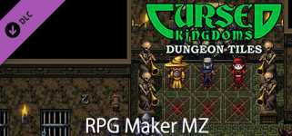 RPG Maker MZ - Cursed Kingdoms Dungeon Tiles background image