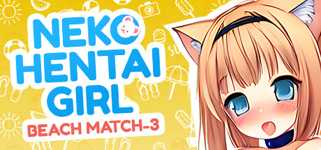 Neko Hentai Girl: Beach Match-3 cover image