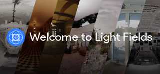 Welcome to Light Fields background image