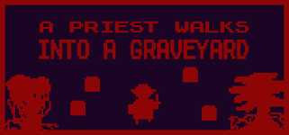A Priest Walks Into a Graveyard background image