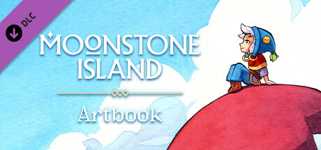 Moonstone Island Art Book cover image