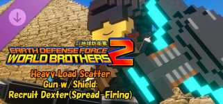 EARTH DEFENSE FORCE: WORLD BROTHERS 2 - Heavy Load Scatter Gun w/Shield: Recruit Dexter (Spread-Firing) cover image
