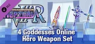 Megadimension Neptunia VIIR - 4 Goddesses Online Hero Weapon Set cover image