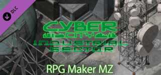 RPG Maker MZ - CyberCity Industrial Sector Tiles cover image