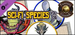 Fantasy Grounds - Sci-fi Species, Volume 6 (Token Pack) cover image