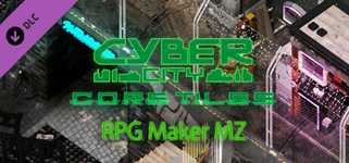 RPG Maker MZ - CyberCity Core Tiles cover image