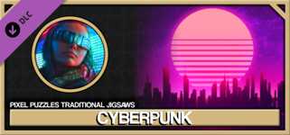 Pixel Puzzles Traditional Jigsaws Pack: Cyberpunk cover image