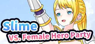 Slime VS. Female Hero Party background image