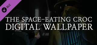 The Space-Eating Croc Digital Wallpaper cover image