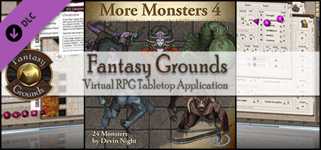 Fantasy Grounds - More Monsters 4 (Token Pack) cover image