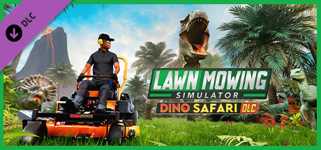 Lawn Mowing Simulator - Dino Safari cover image
