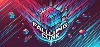 Falling Cube background image