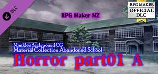 RPG Maker MZ - Minikle's Background CG Material Collection Abandoned School  Horror part01 A cover image