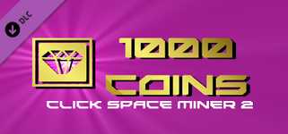 Click Space Miner 2 - 1000 Coins cover image