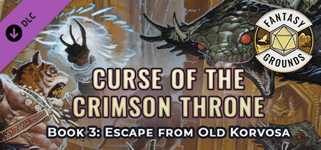 Fantasy Grounds - Pathfinder(R) for Savage Worlds: Curse of the Crimson Throne - Book 3: Escape from Old Korvosa cover image